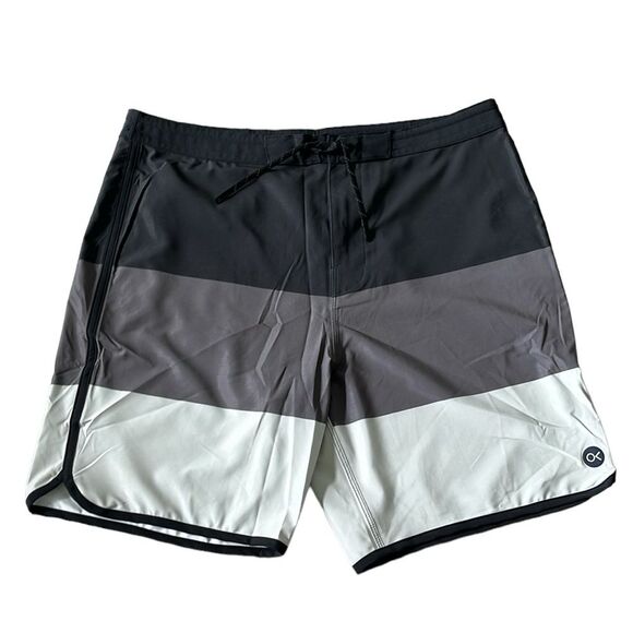 Outerknown Tasty Scallop Mid-Length Swim Shorts Trunks - Men’s Size‎ 36 - Picture 1 of 12